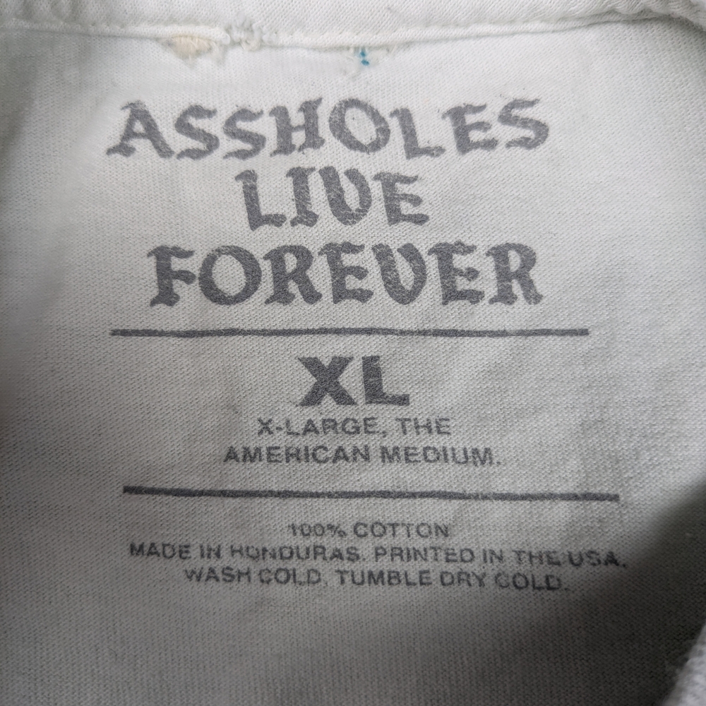 Size XL (24x29)- As*holes Live Forever Shirt - Picture 3 of 4